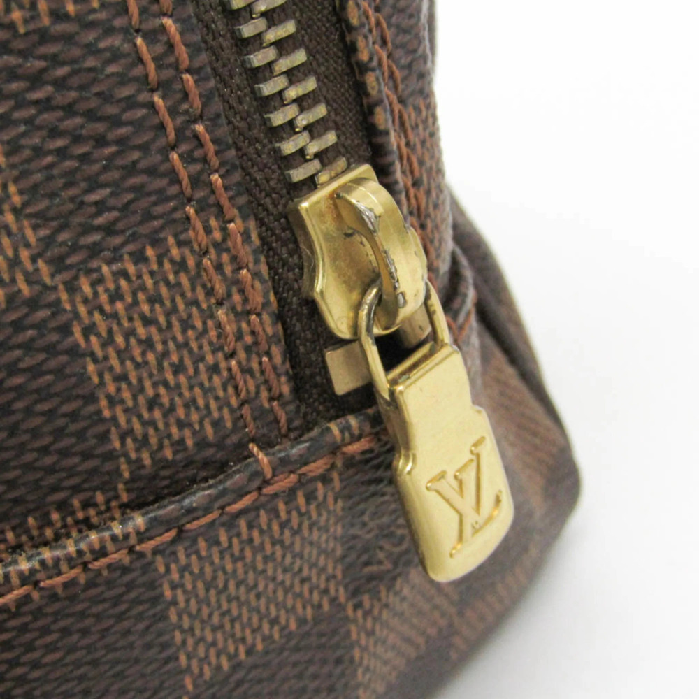 LOUIS VUITTON Authentic Brown Damier Pouch - Picture 13 of 16